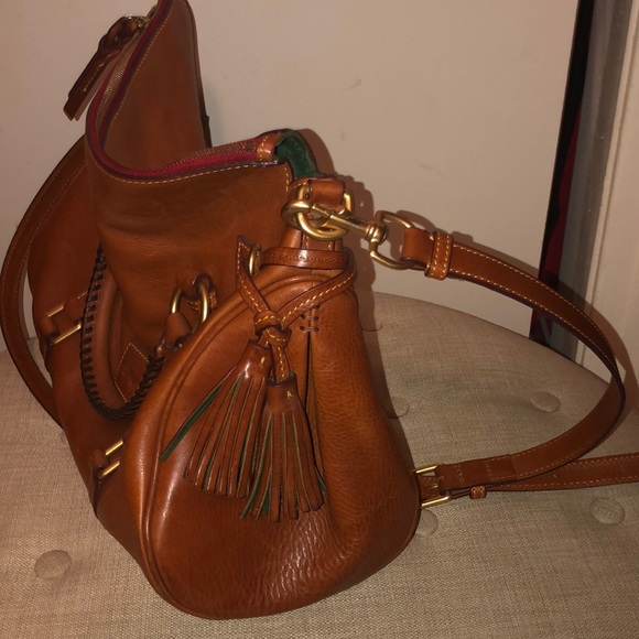 Donney & Bourke Large Florentine Leather Satchel - Picture 5 of 7